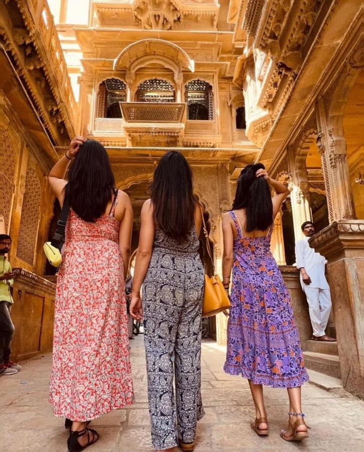 Golden Sandstone desert safari camp